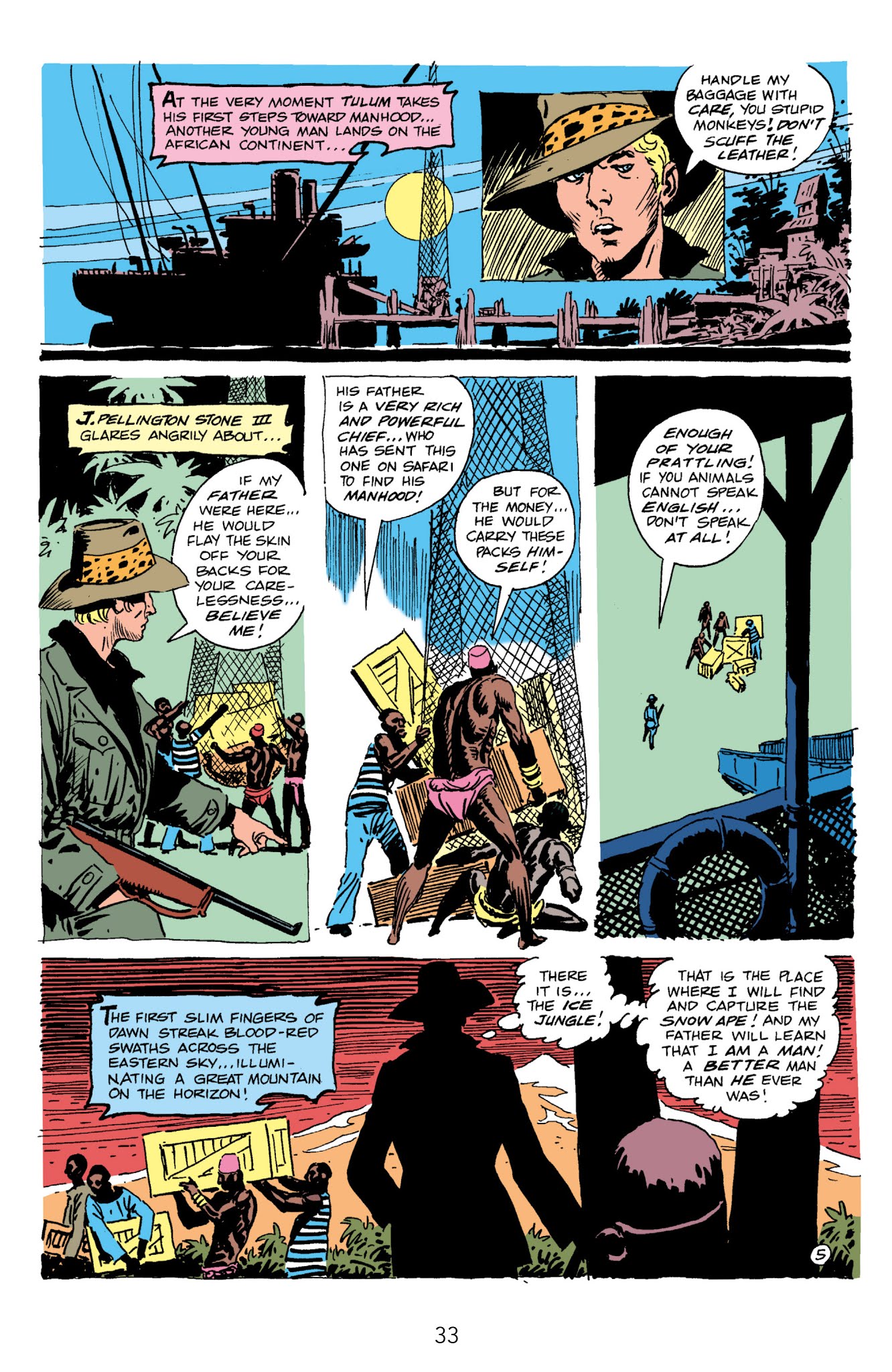Read online Edgar Rice Burroughs' Tarzan The Joe Kubert Years comic -  Issue # TPB 3 (Part 1) - 35