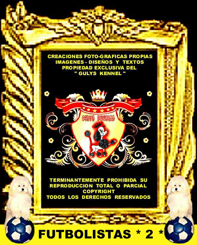 CANICHES GULYS - FUTBOLISTAS - 2 -