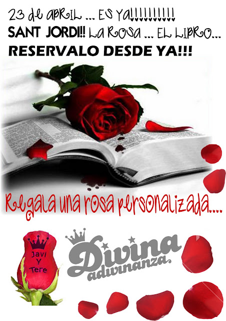 Sant Jordi: día del libro y de la rosa | By Grupo Divina