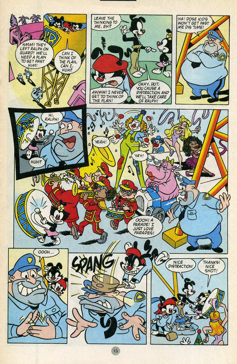 Read online Animaniacs comic -  Issue #9 - 16