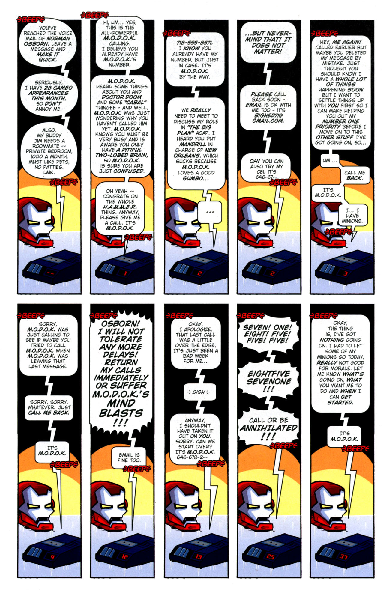 Read online M.O.D.O.K: Reign Delay comic -  Issue # Full - 3