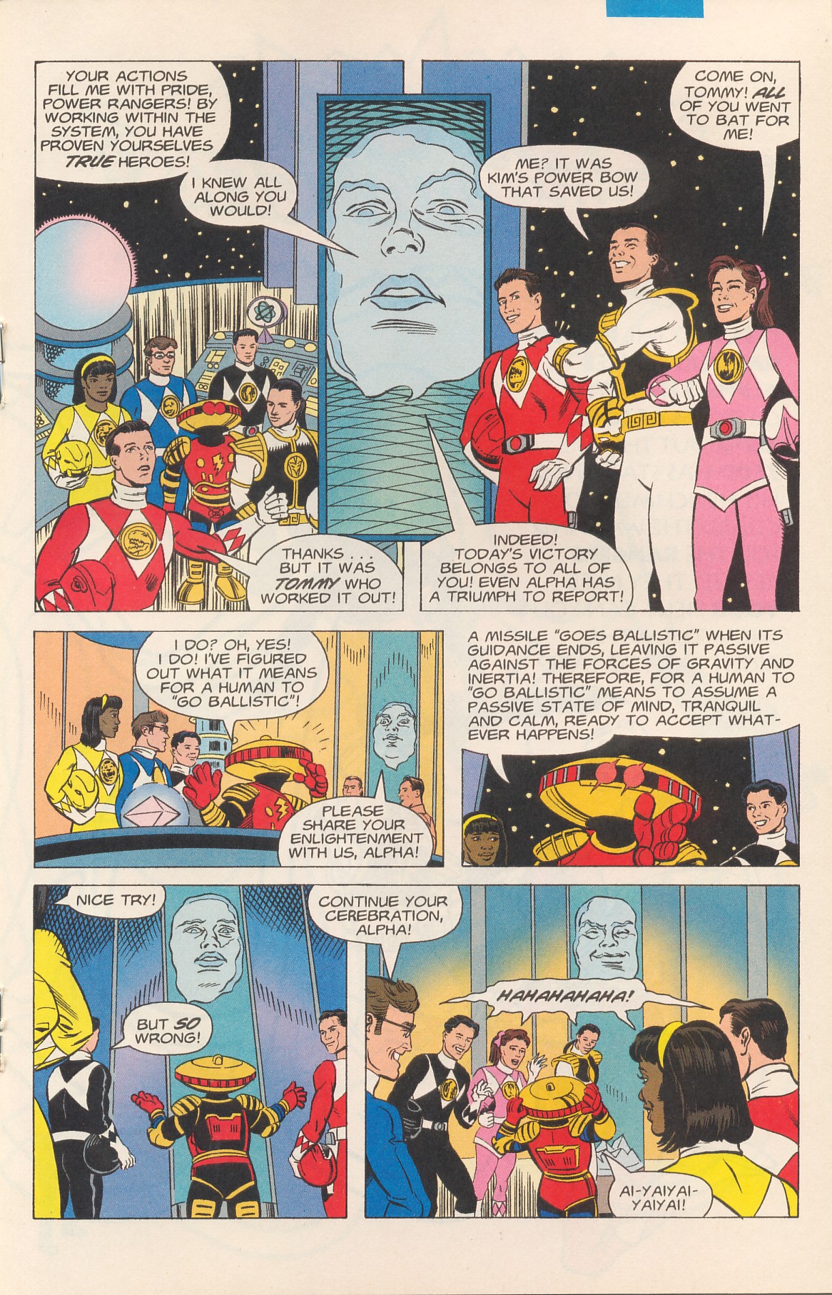 Read online Saban's Mighty Morphin Power Rangers (1994) comic -  Issue #5 - 19