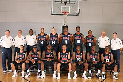 The 2008 USA Men's Basketball Olympic Team