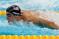 Michael Phelps Swims For His 8th Gold Medal At The 2008 Beijing Summer Olympics