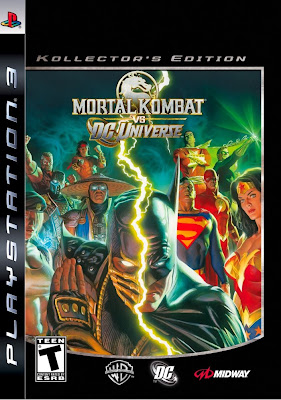 Mortal Kombat vs. DC Universe: Kollector's Edition Video Game Box Art by Alex Ross