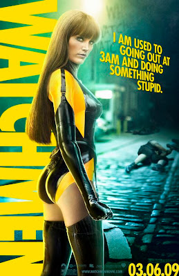 Watchmen Character Movie Posters - Malin Akerman as Silk Spectre