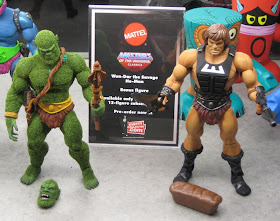 MattyCollector.com Exclusive Masters of the Universe Action Figures - Moss Man and the Club Eternia Exclusive Wun-Dar the Savage He-Man