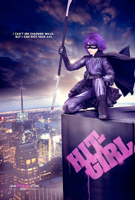 Kick-Ass Character One Sheet Movie Posters Set 2 - I Can't See Through Walls, But I Can Kick Your Ass - Chloe Moretz as Hit-Girl