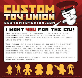 The New Custom Toy Union Forums created by B.A.L.D. & Fuller