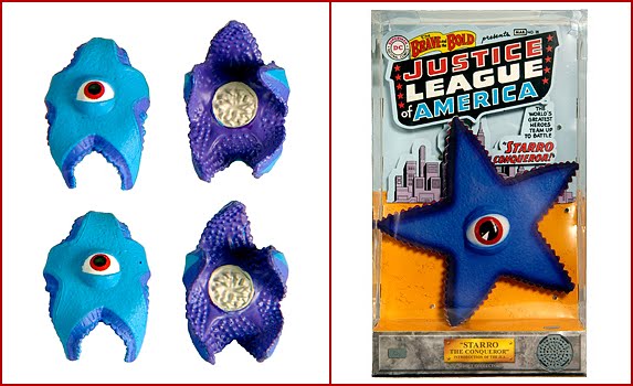 DC Universe Starro Spores 4 Pack Mint in Bag SDCC 2010 