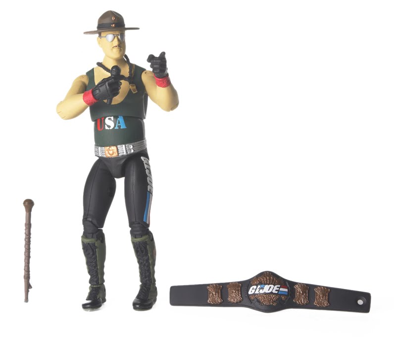 Kre-o San Diego comic-con 2015 Hasbro Exclusive GI Joe Sgt SLAUGHTER COMMANDOS