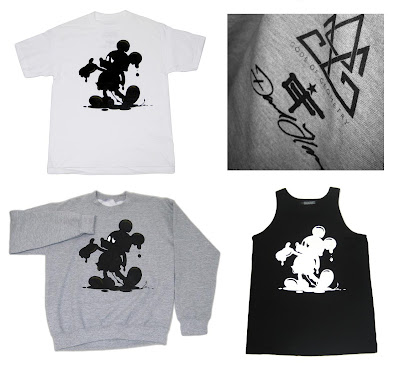Gods of Geometry x David Flores Oil Mickey Clothing - T-Shirts, Crews & Tank Tops