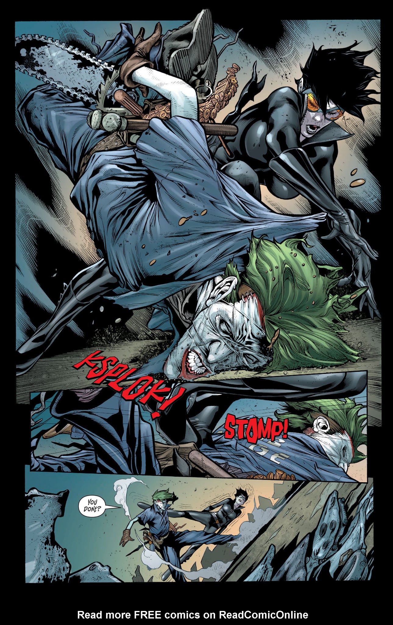 Read online The Joker: Death of the Family comic -  Issue # TPB - 82