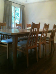 mid century traditional mixing modern table danish chairs farm farmhouse
