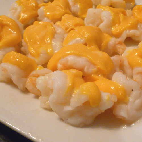Cookistry Shrimp with Egg Yolk Sauce