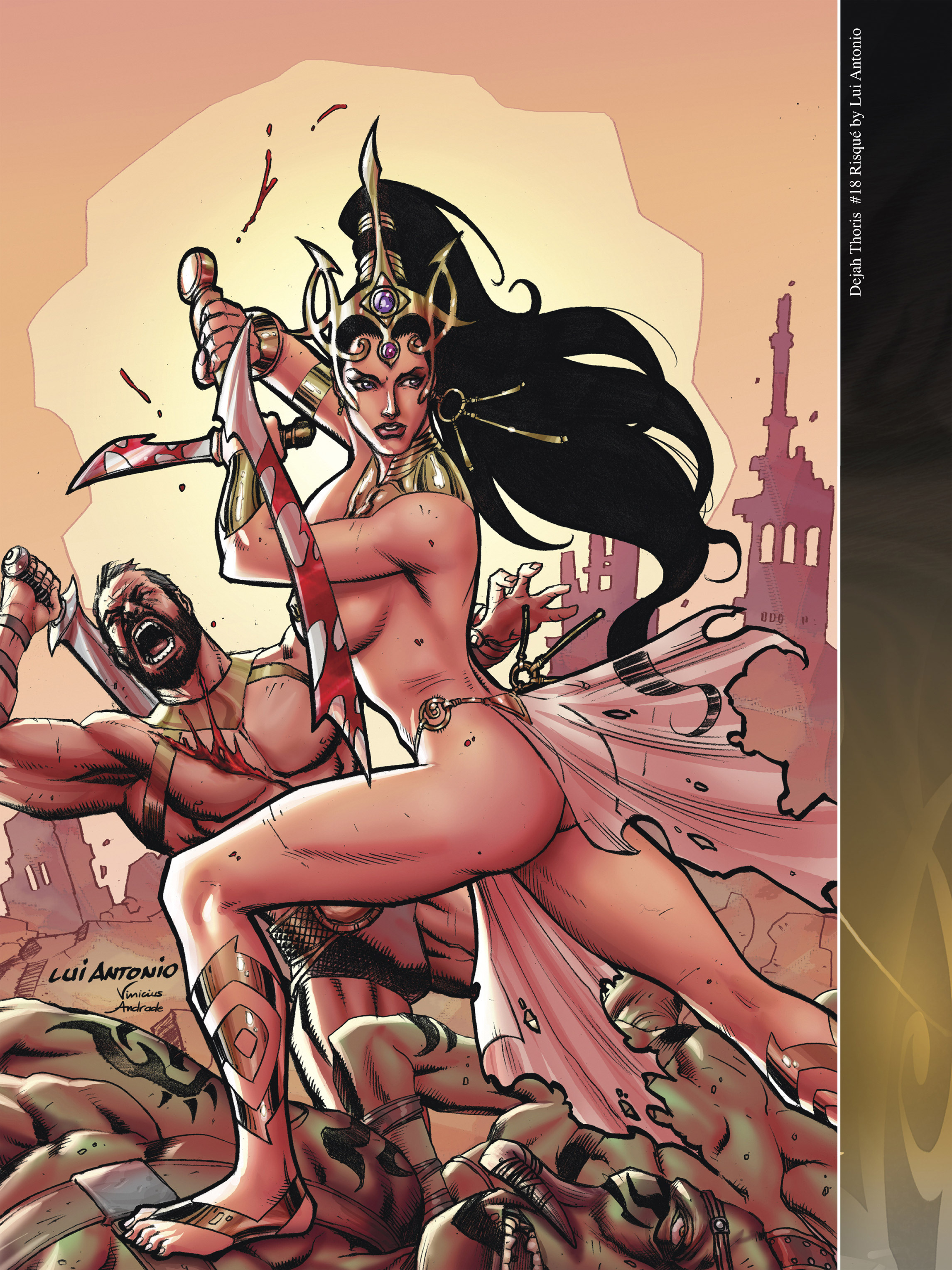 Read online The Art of Dejah Thoris and the Worlds of Mars comic -  Issue # TPB 1 (Part 1) - 87