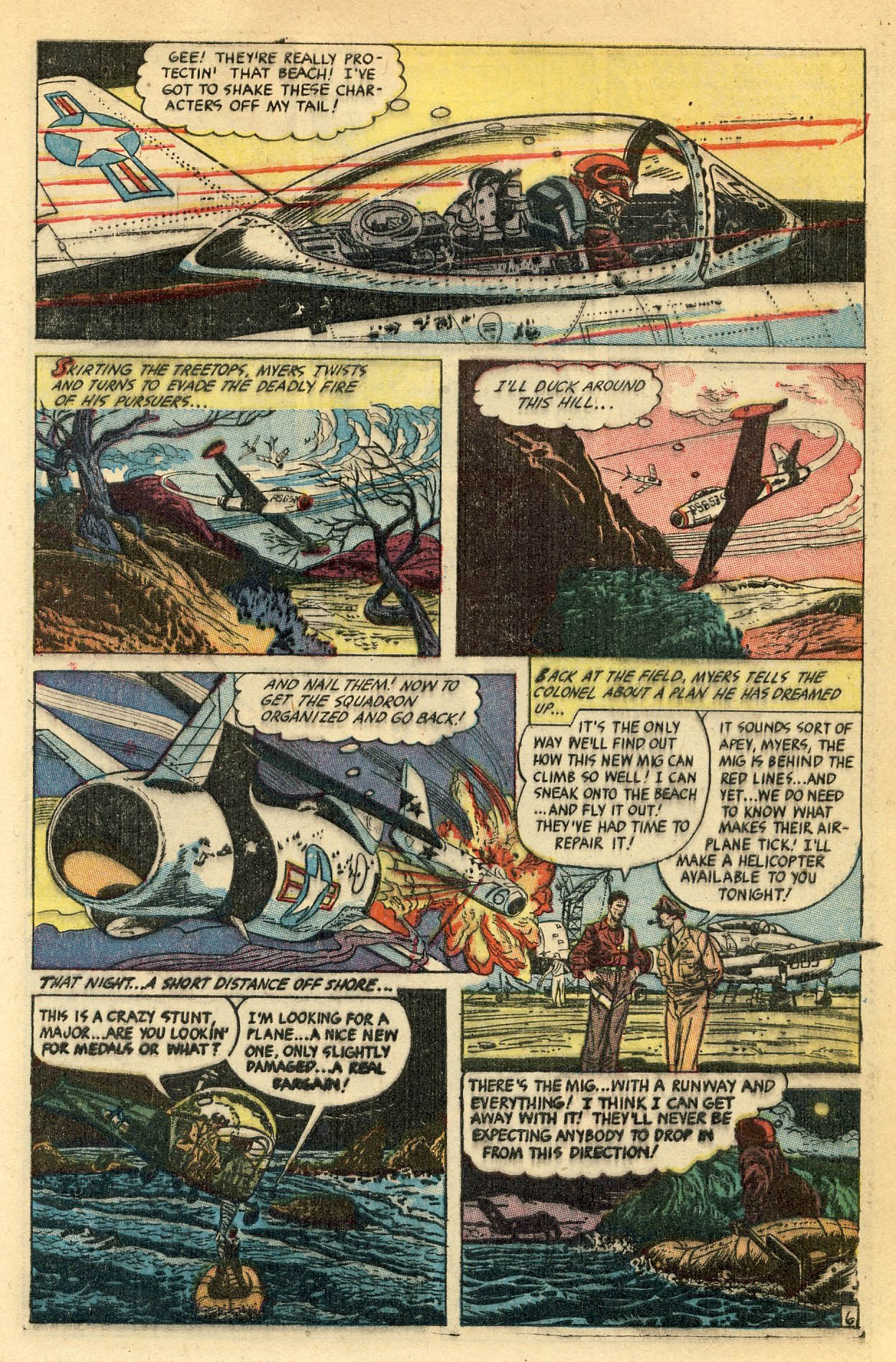 Read online War Birds (1952) comic -  Issue #2 - 9