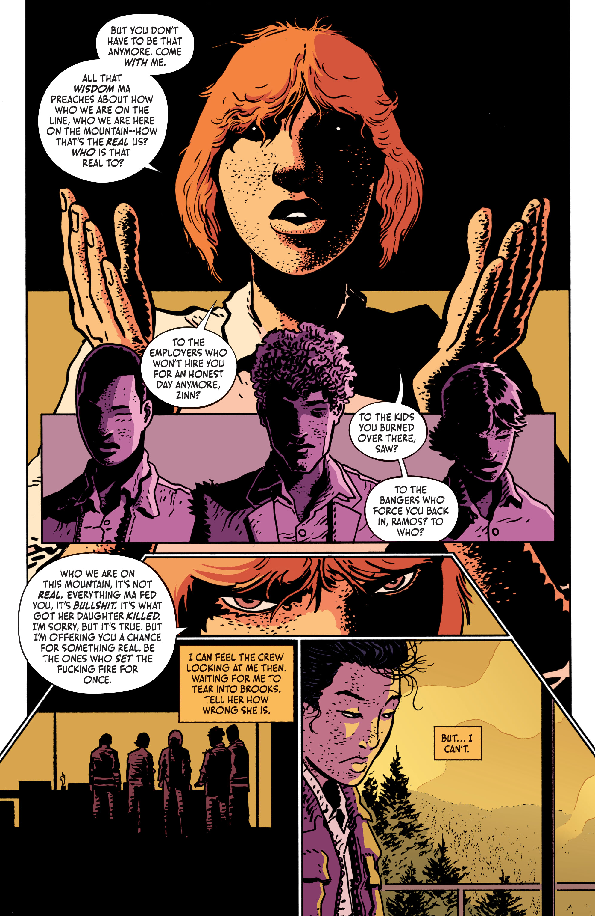 Read online Dark Spaces: Wildfire comic -  Issue #5 - 12