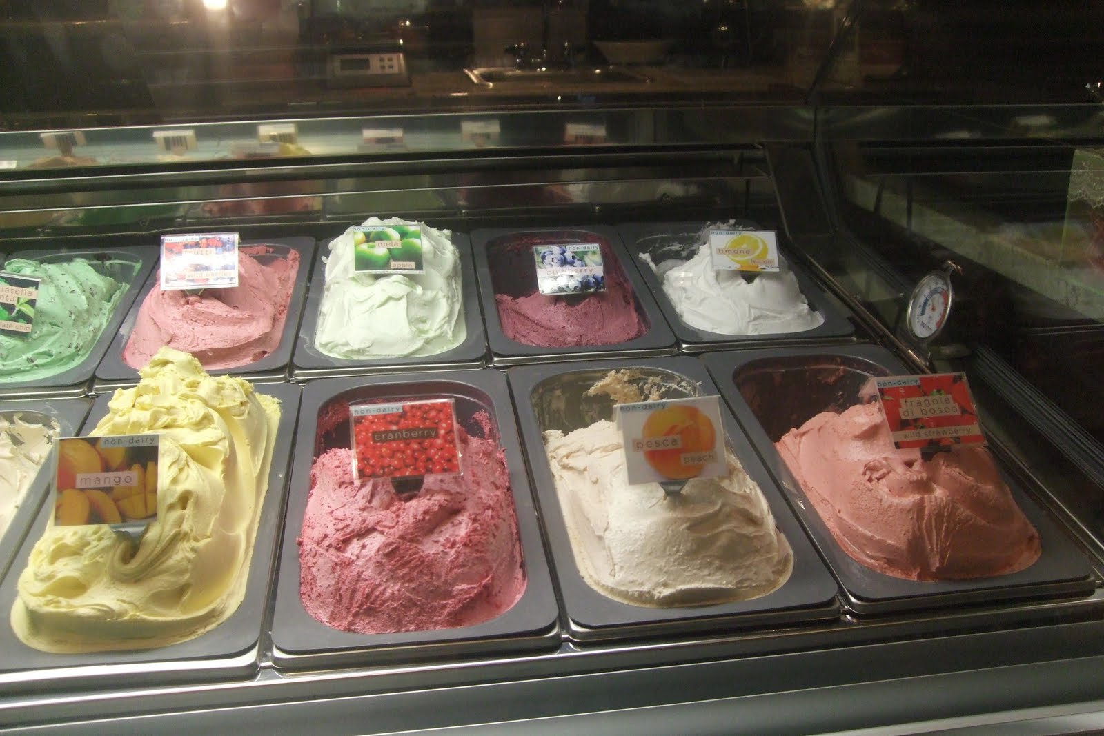 Merle's Whirls GREAT GELATO AT LA DOLCE VIA