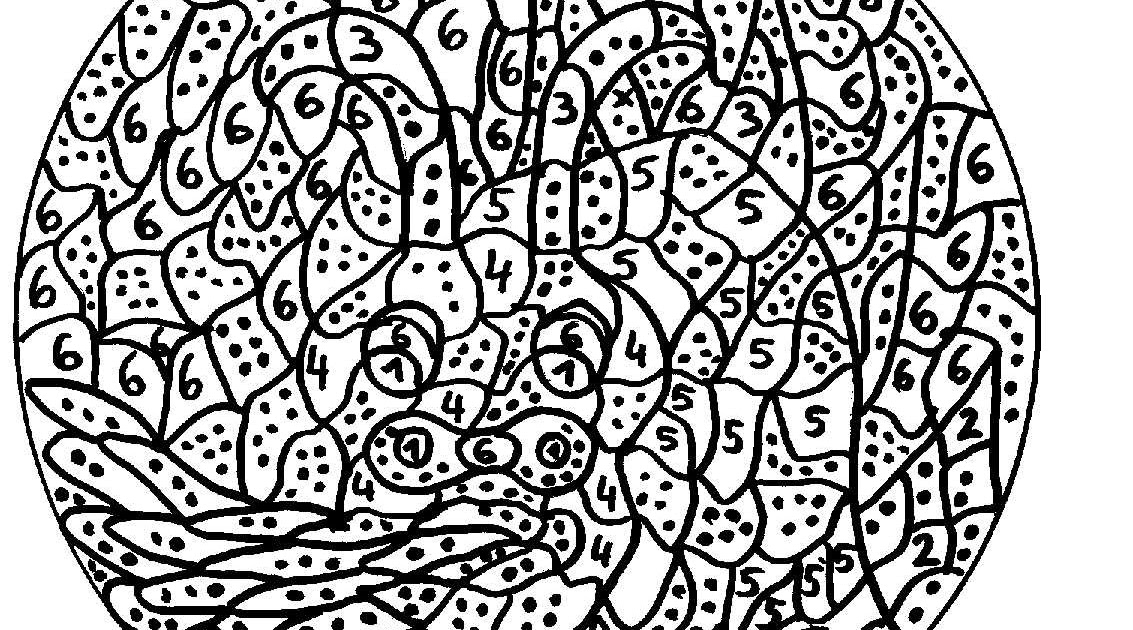 Maternelle: Coloriage magique, un dragon