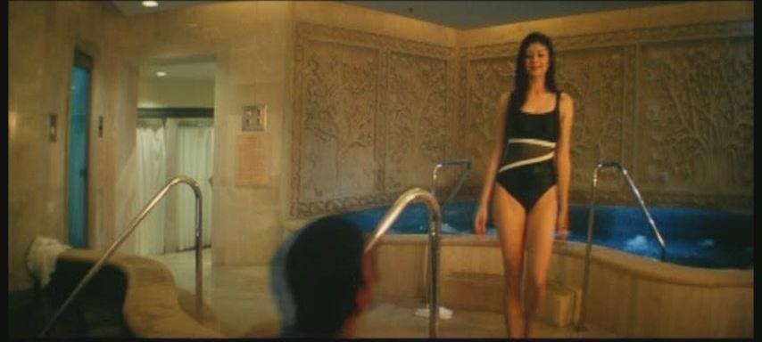Asian girl one eye Pooja batra bikini