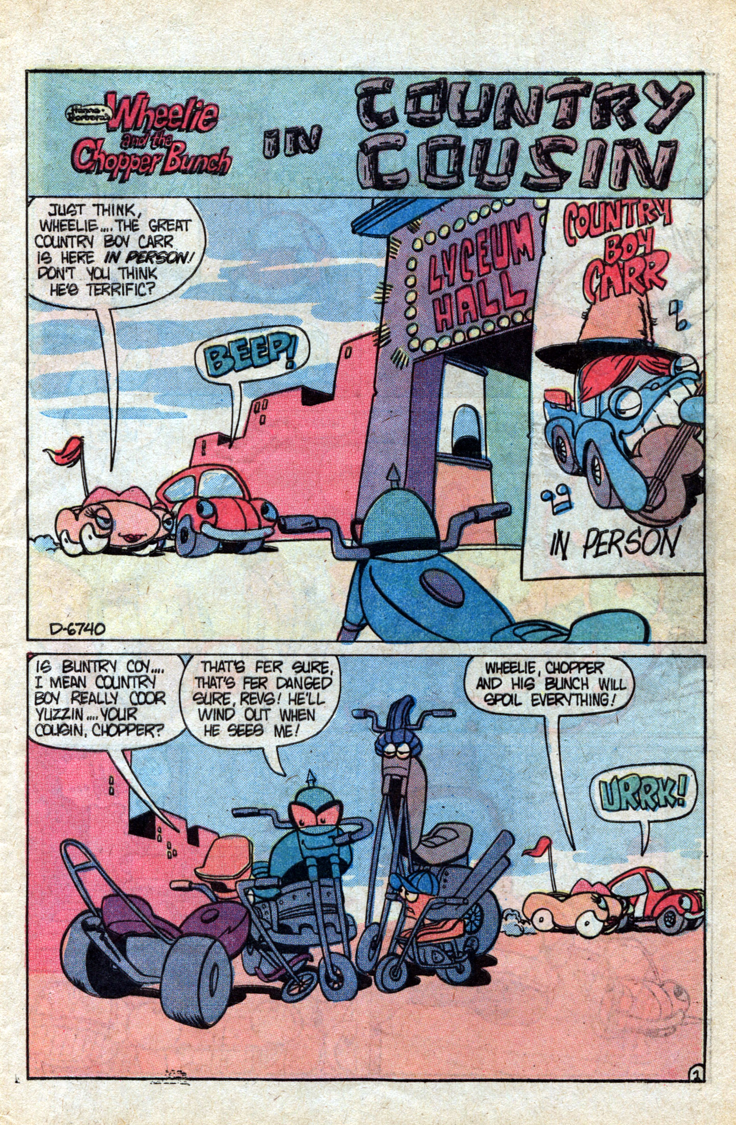 Read online Wheelie and the Chopper Bunch comic -  Issue #1 - 9