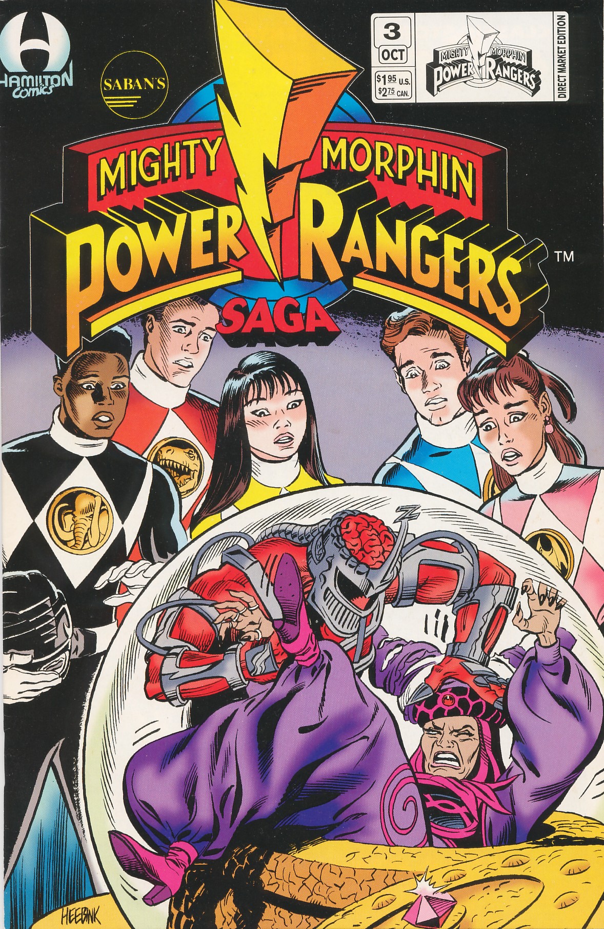 Read online Mighty Morphin Power Rangers Saga comic -  Issue #3 - 1