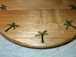 Palm Tree Lazy Susan