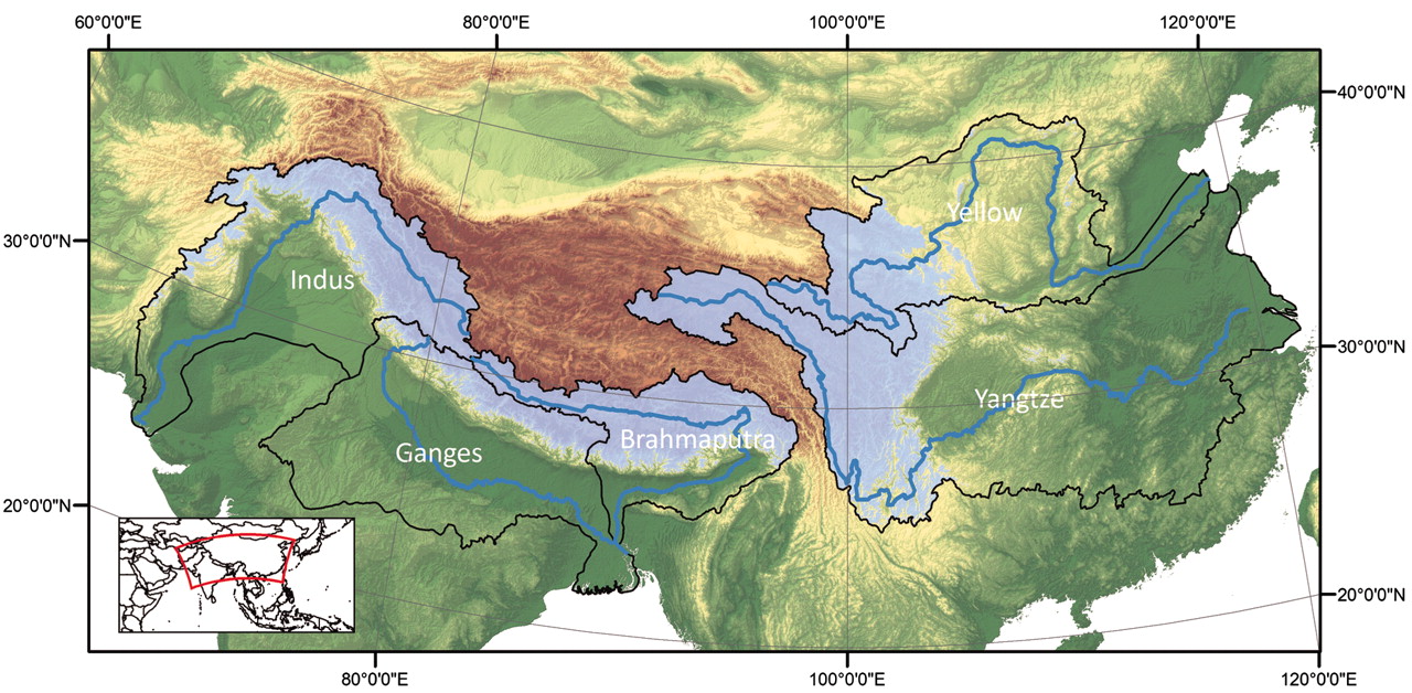 Назовите реки азии. Бассейны рек Азии. Бассейны рек Евразии на карте. Карта бассейнов рек Азии. Реки центральной Азии.
