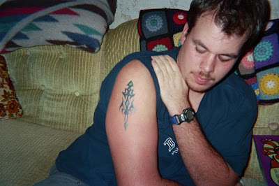 Tribal Tattoos Design on The Arm