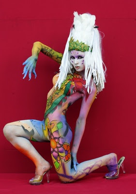 Body Painting on Girl