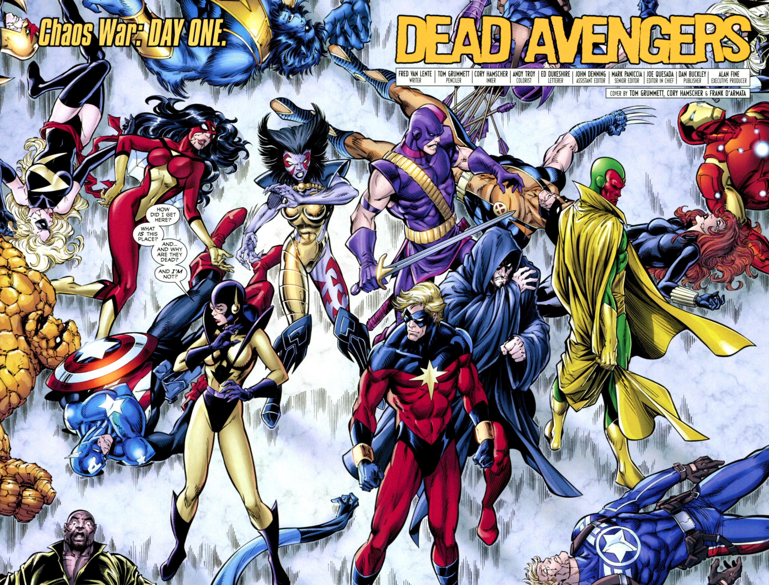 Read online Chaos War: Dead Avengers comic -  Issue #1 - 5