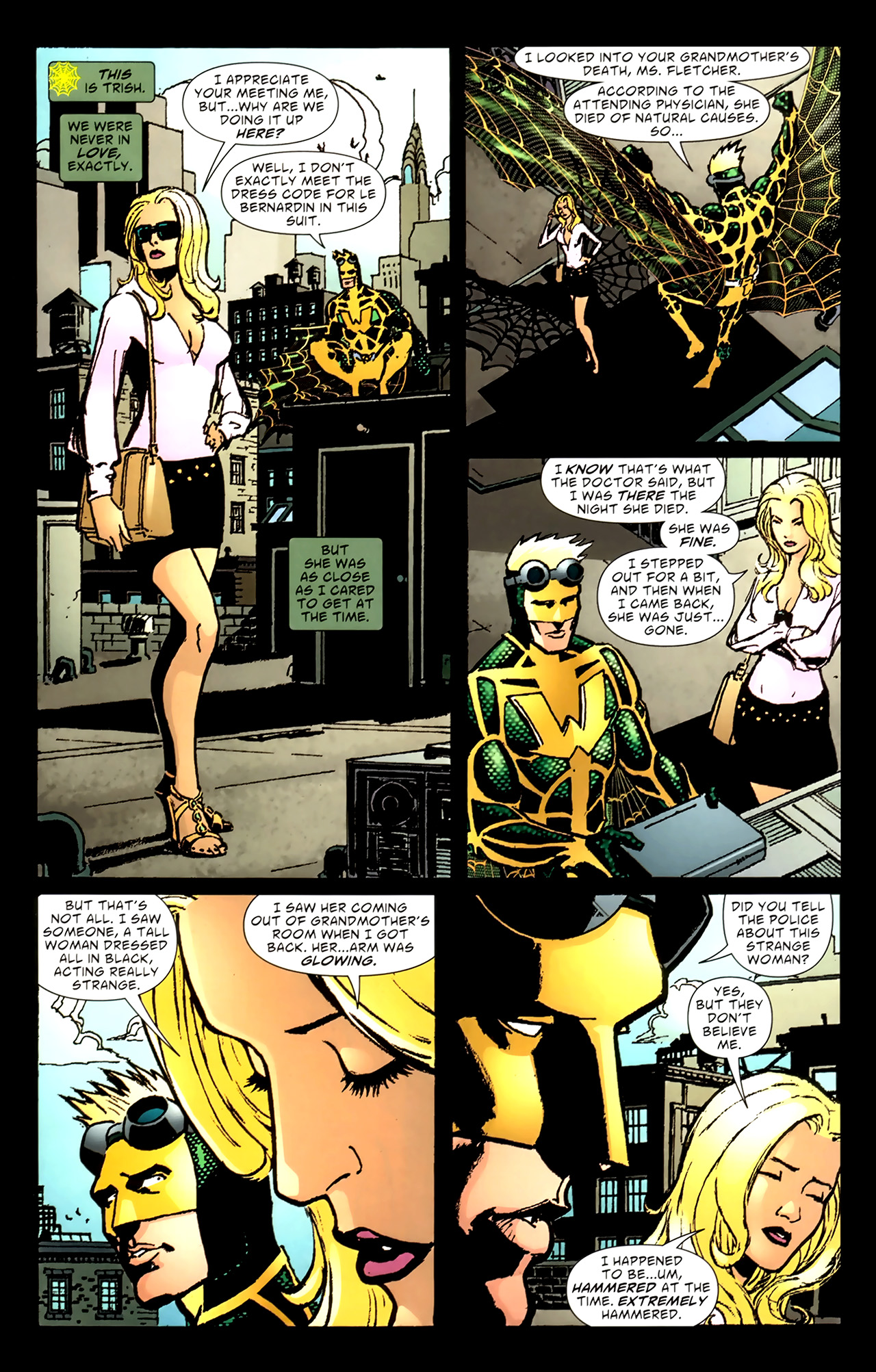 Read online The Web comic -  Issue #6 - 7
