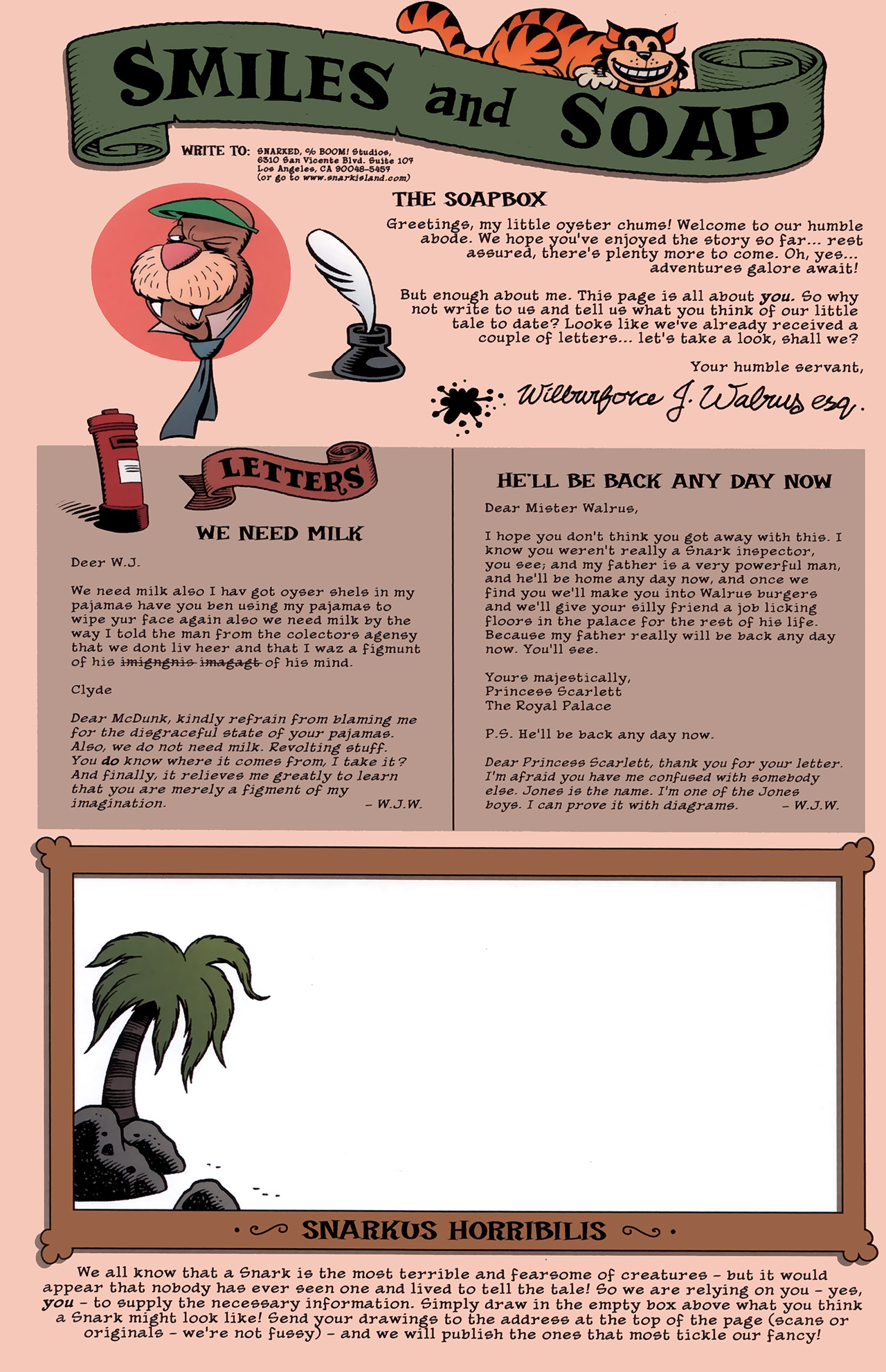 Read online Snarked comic -  Issue #0 - 11