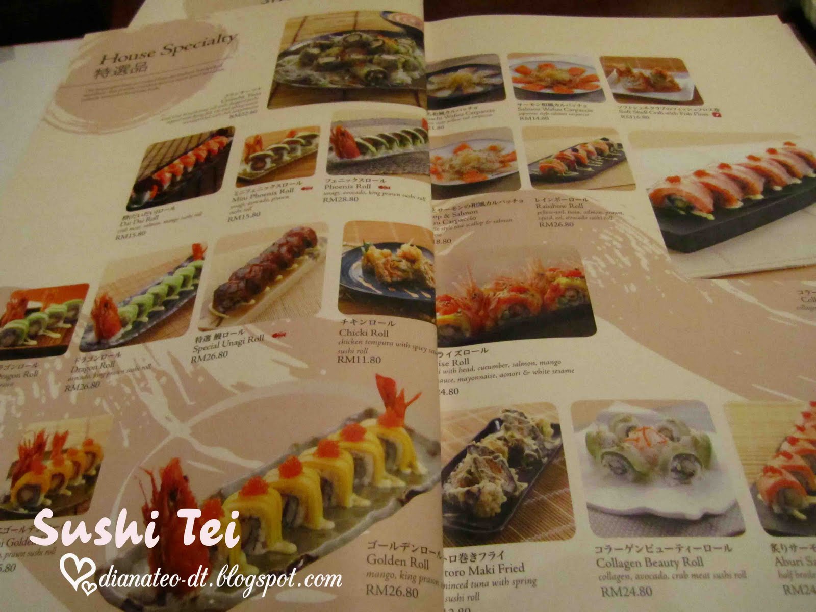 Sushi Tei Suria Sabah Travel &amp; Living Journal of DT