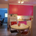Don't let the cute pink cabinets fool you