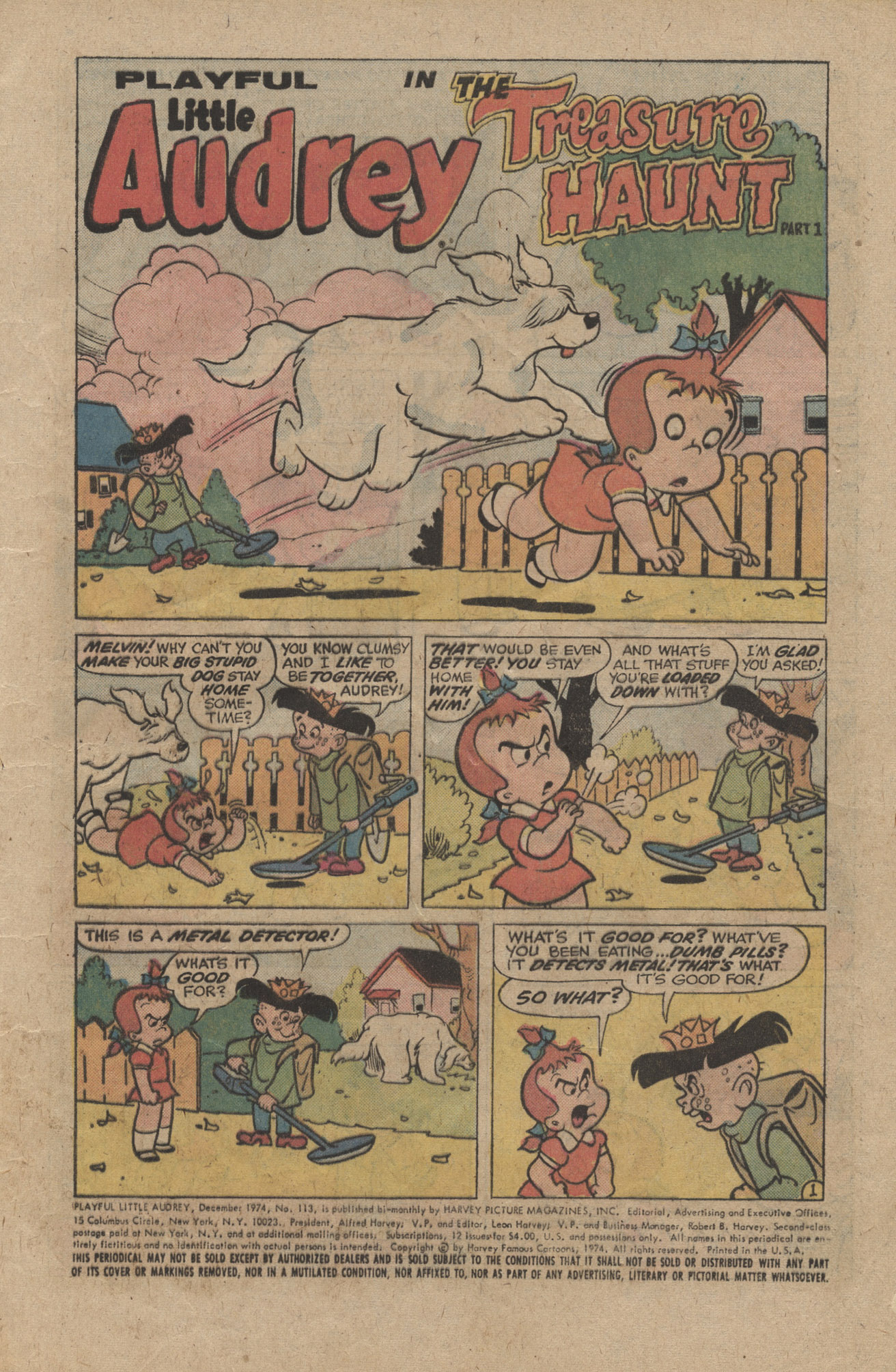 Read online Playful Little Audrey comic -  Issue #113 - 5