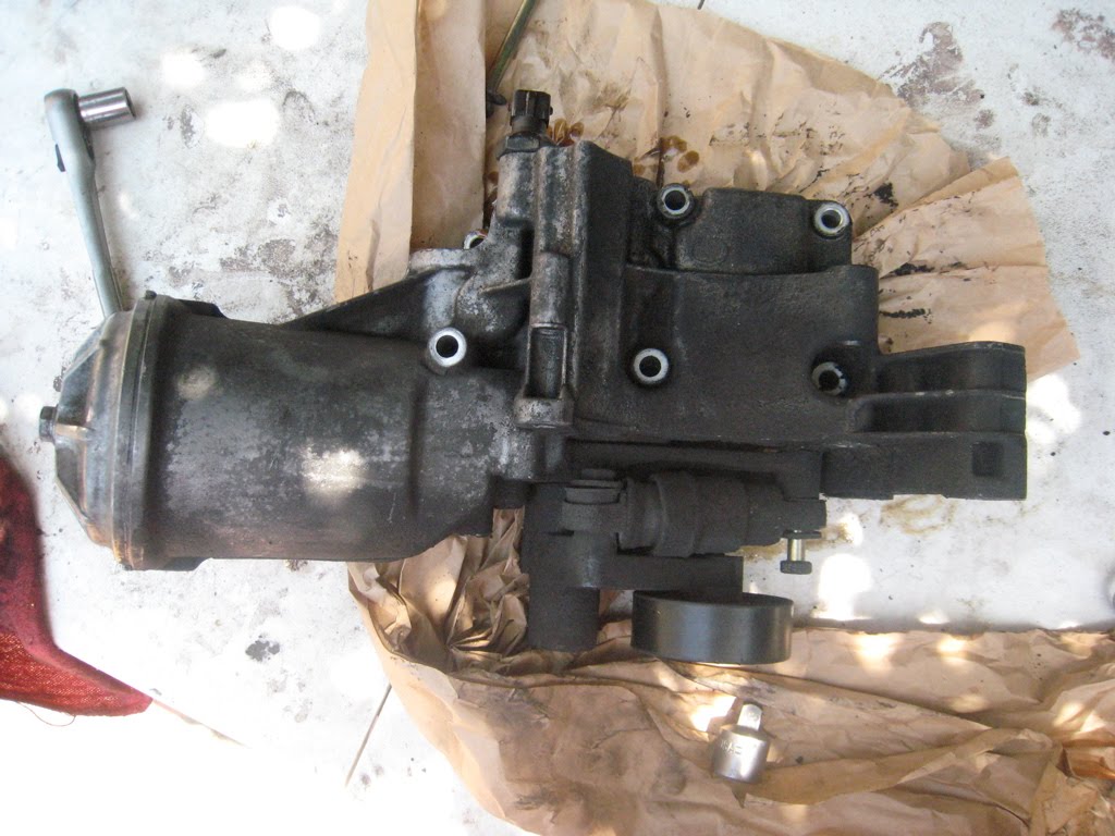 M3 PINK: Oil Filter Housing Gasket Replacement w/O-rings, Belts, Idler