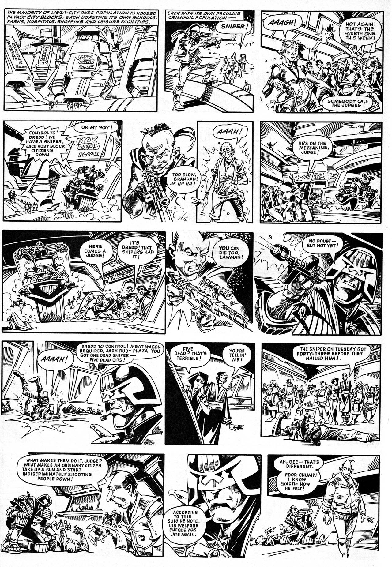 Read online Judge Dredd Megazine (vol. 3) comic -  Issue #56 - 21