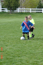 Isaac playing Soccer