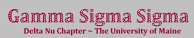 Gamma Sigma Sigma