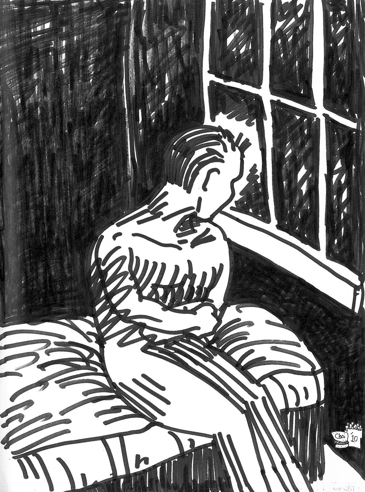 The Choiburger Sketchbook: I Guess I Was Depressed