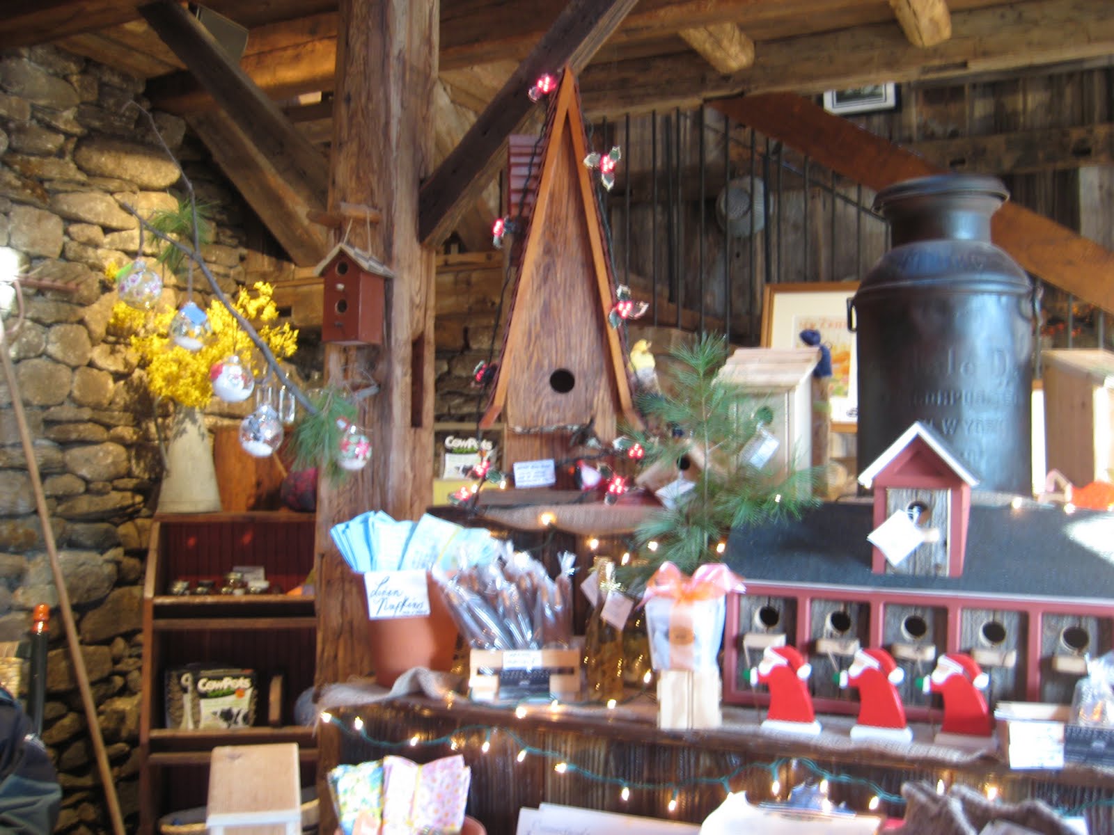 C. Dianne Zweig Kitsch 'n Stuff Visiting "The Smithy" On Main Street