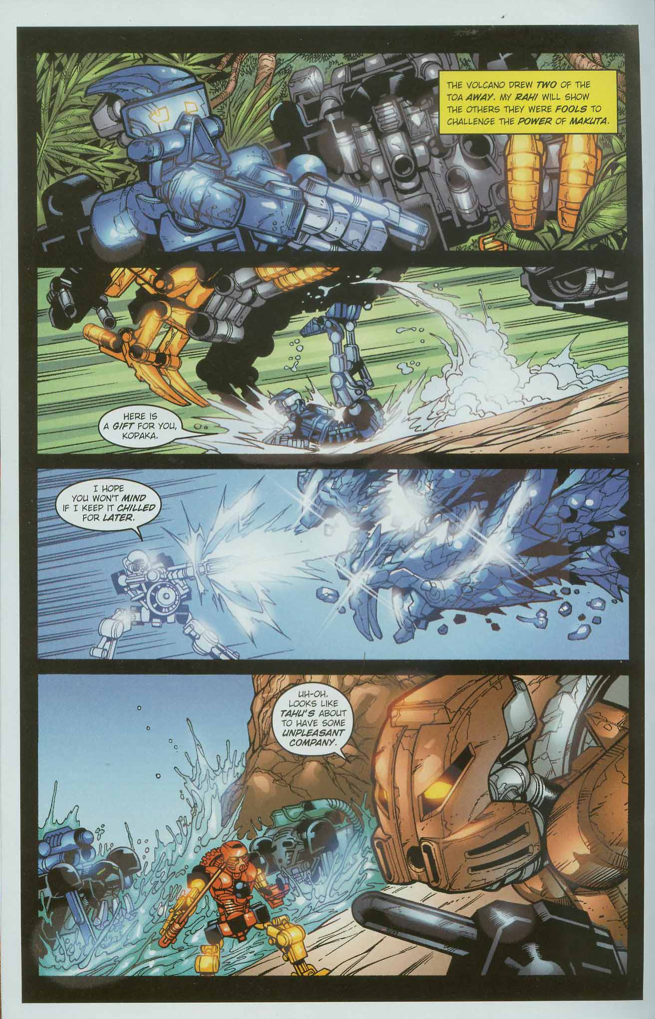 Read online Bionicle comic -  Issue #3 - 12