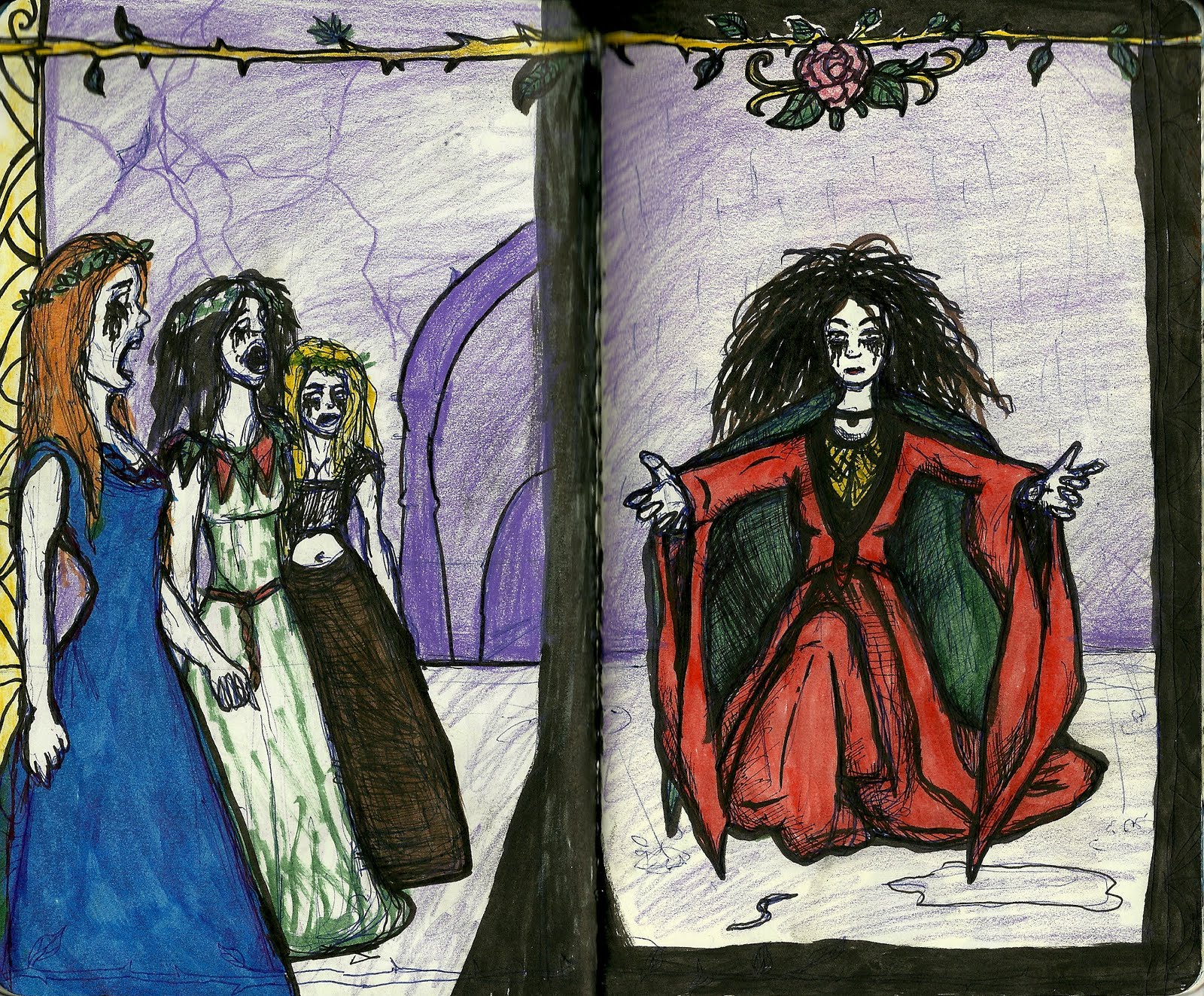 The Art of Danielle Rosenstein More of the dream journal 'Sketchbook Project'