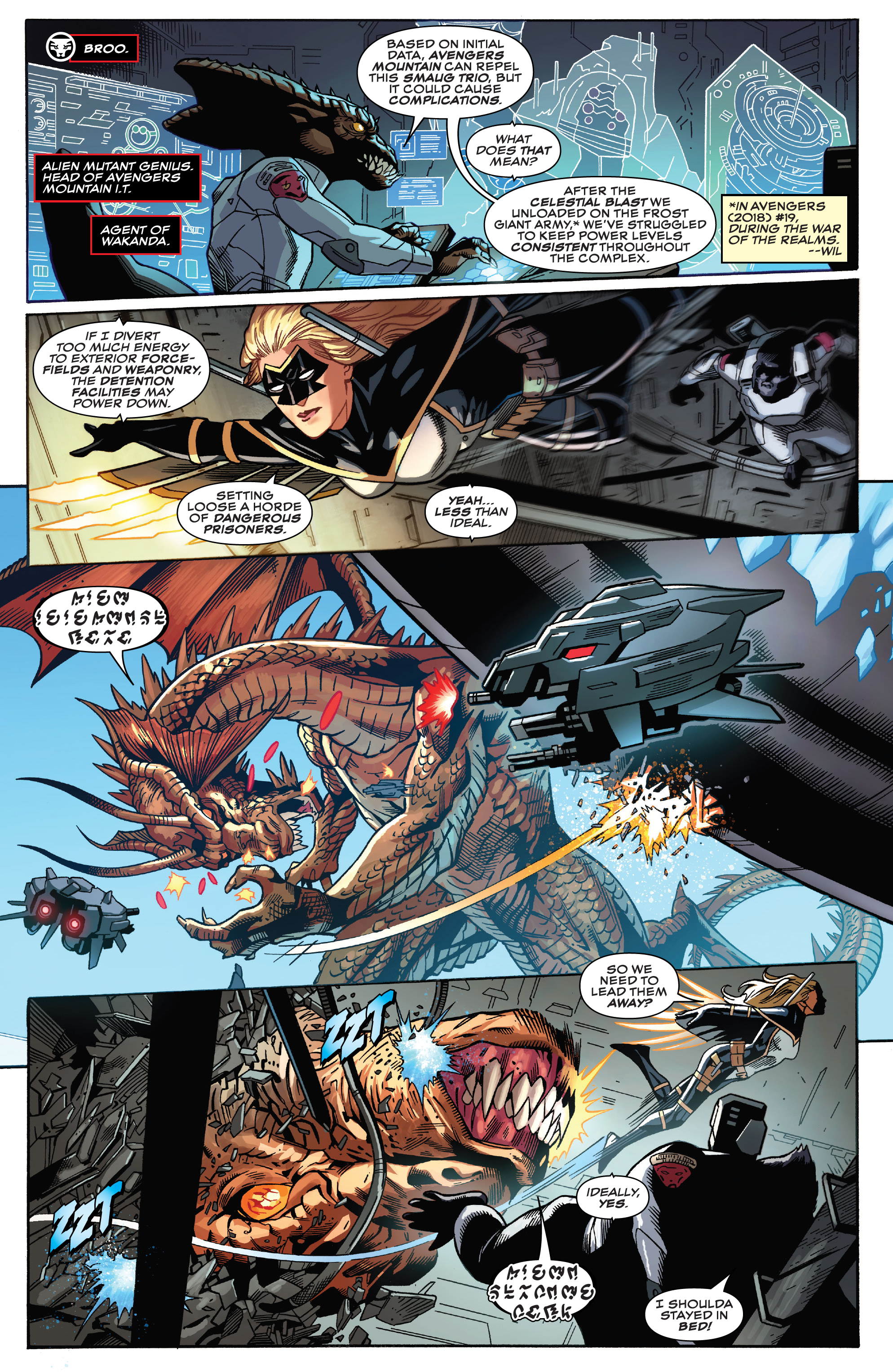 Read online Black Panther and the Agents of Wakanda comic -  Issue #7 - 9