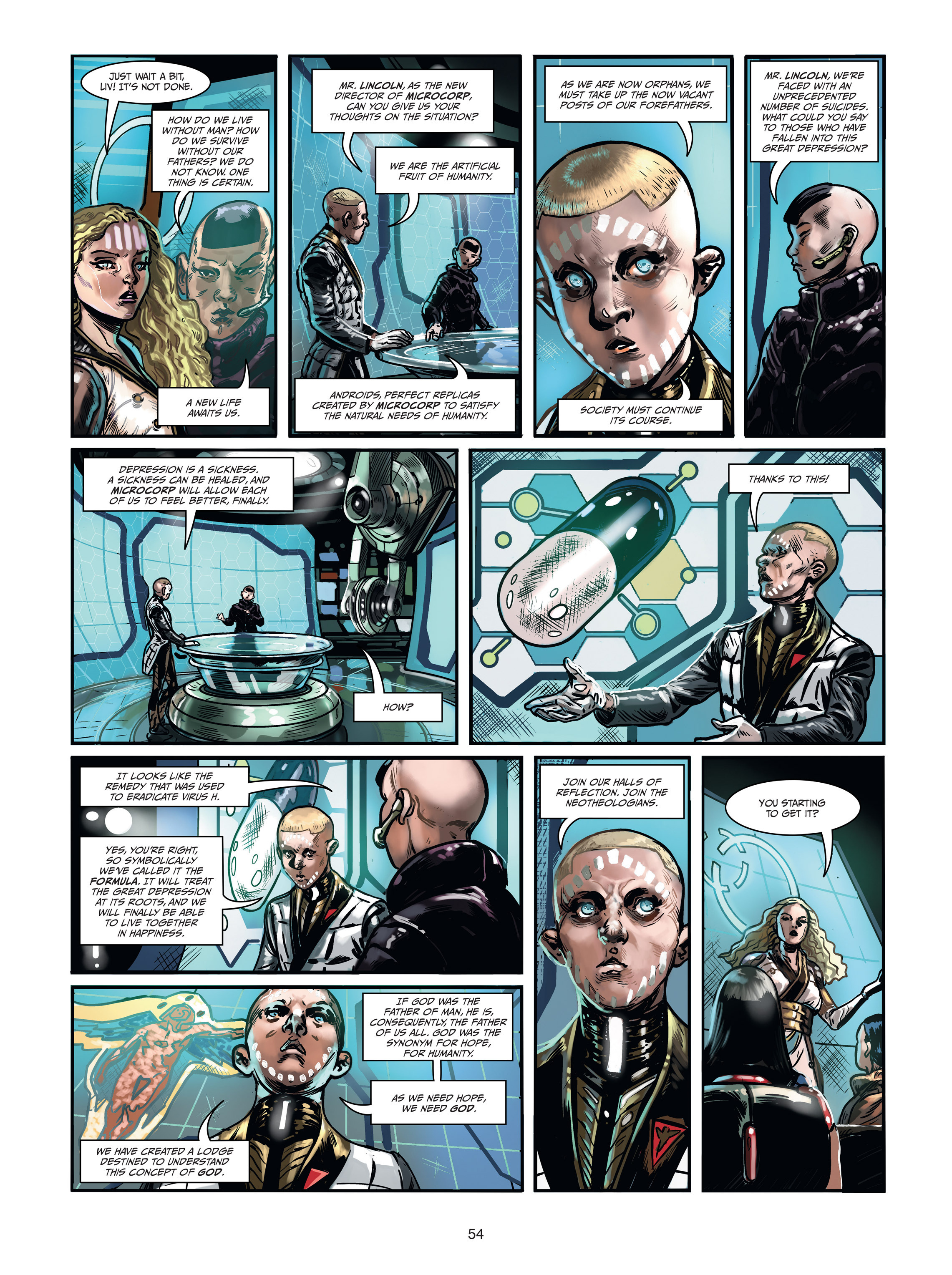 Read online Androïds comic -  Issue #1 - 52