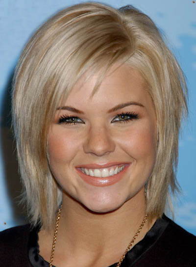 short hairstyles round face. Sexy Short Hairstyle