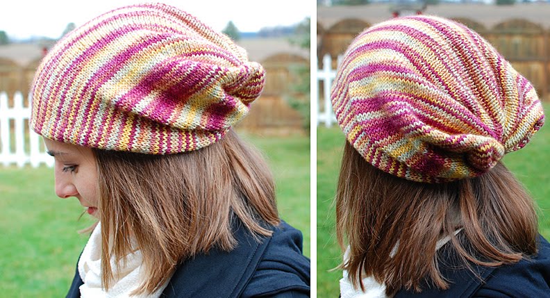 Crochet Slouch Hat - CraftStylish