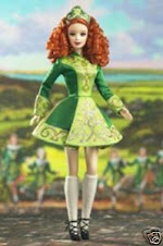 Irish dancer doll